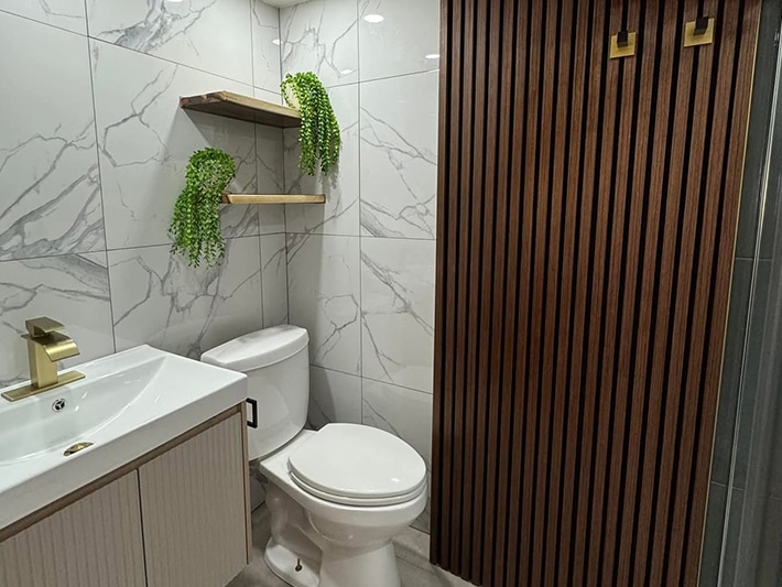 Rénovation de salle de bain Laval Québec.